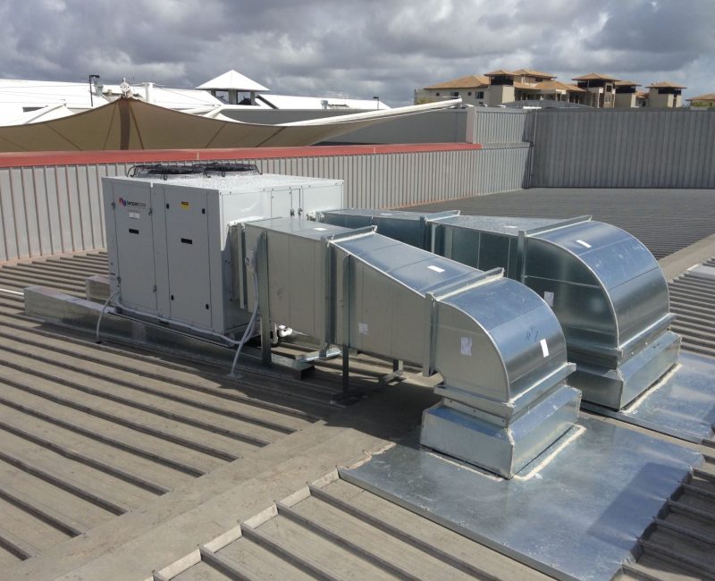 Roof-unit-Air-conditioning-system-install-sutherland-shire